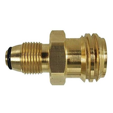 MB STURGIS MB Sturgis 204128MBS Type 1 Male to Male Propane Adapter Fitting M7L-204128MBS